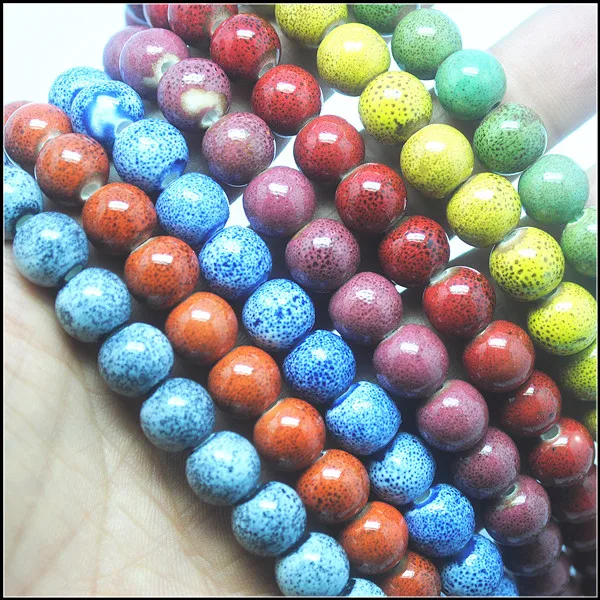 64pcs Wholesale Antique Ceramic Beads for Charms bracelets making
