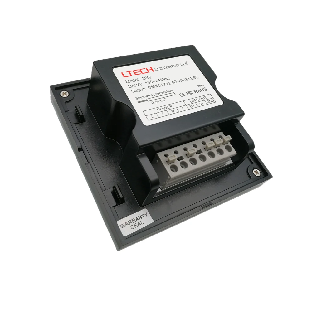 Новый светодиодный DMX512 и 2 4 ГГц радиочастотный беспроводной мультиконтроллер 110