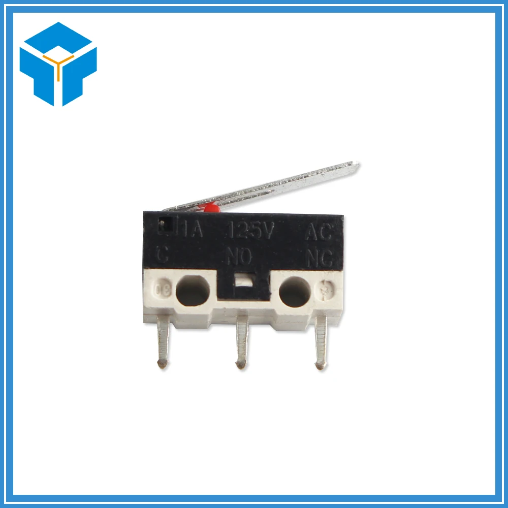 100pcs KW 1A 125V AC 2A 125V AC Mouse Small lever micro