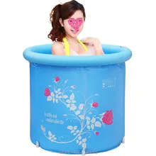 Надувная ванна спа теплая ванна Складной Футляр пластиковый надувной взрослых детская Ванна утолщение переносные ванны дома