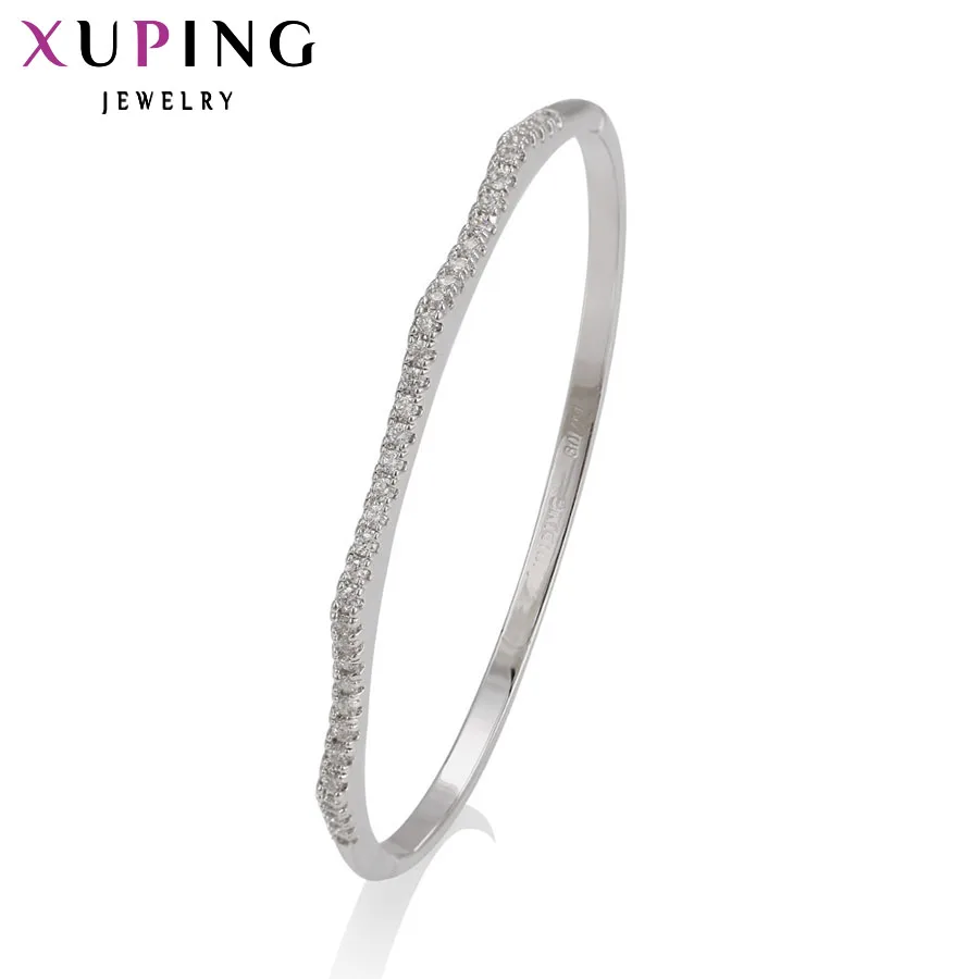 Xuping модный браслет дизайн синтетический кубический цирконий высокое качество ювелирные изделия для женщин Продвижение Подарок S6-51304