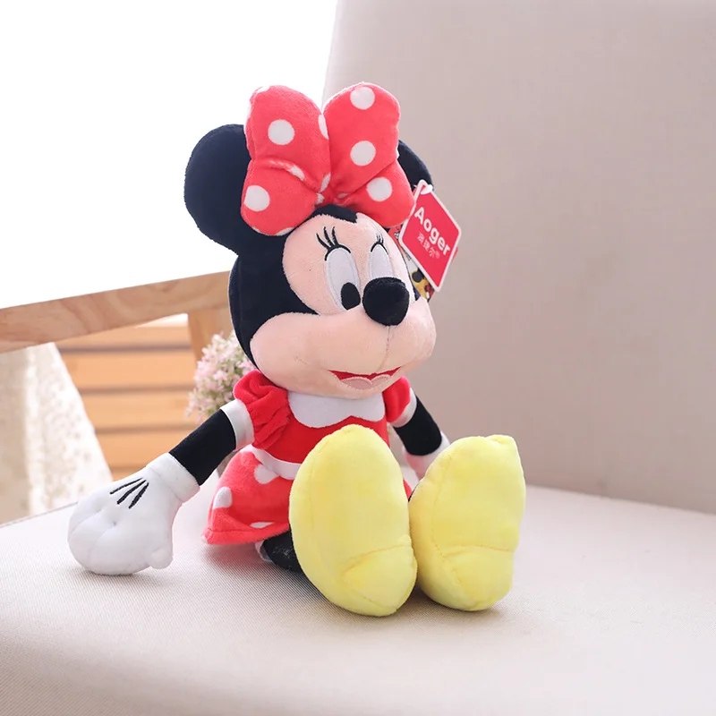 Мягкие куклы Диснея Микки Минни STITCHS винни плюшевые игрушки высокое качество