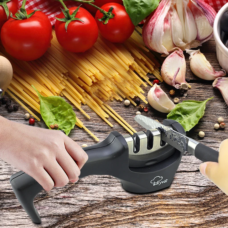 Professional Knife Sharpener 3 Stages Kitchen Whetstone Sharpening Stone Tungsten Steel and Ceramic Kitchen Knives Accessories (1)