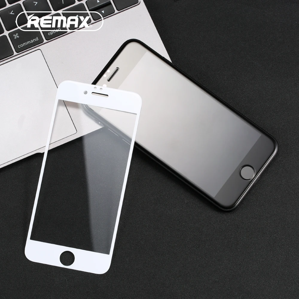 Remax для iPhone 6, 6s, 7, 7 Plus, 0,3 мм, защитная пленка для экрана, 9HD, твердость, защита от отпечатков пальцев, защита экрана из закаленного стекла