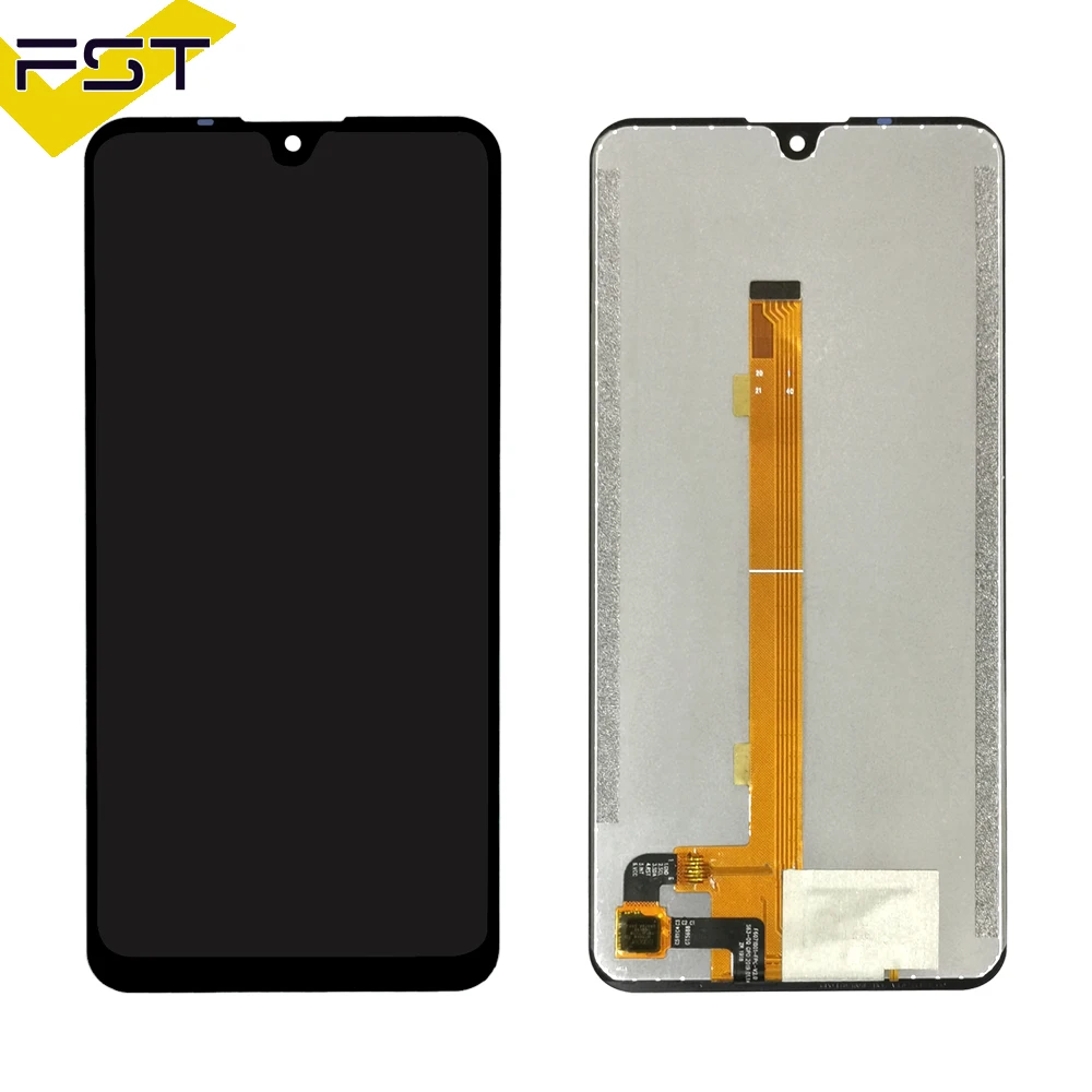 Черный 7,12 ''для Oukitel K9 ЖК-дисплей+ кодирующий преобразователь сенсорного экрана в сборе запасные части+ Инструменты+ клейкая ЖК-стеклянная панель
