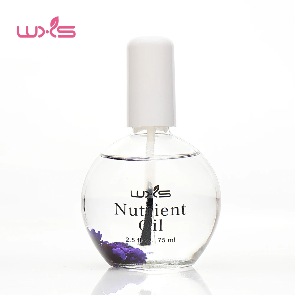75ml Cuticle Oil Nail Treatment Dry Flower Nourishment Oil Repair and Nutritional Nail Cuticle Plant Grease Nutriment Nail Oil
