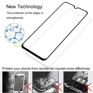 Image 4 - 2 STUKS Volledige Cover Screen Protector Gehard Glas Voor Oneplus 6 T 6.41 "9 H Beschermende glas Voor OnePlus zes T 1 + 6 T A6010 Film Case