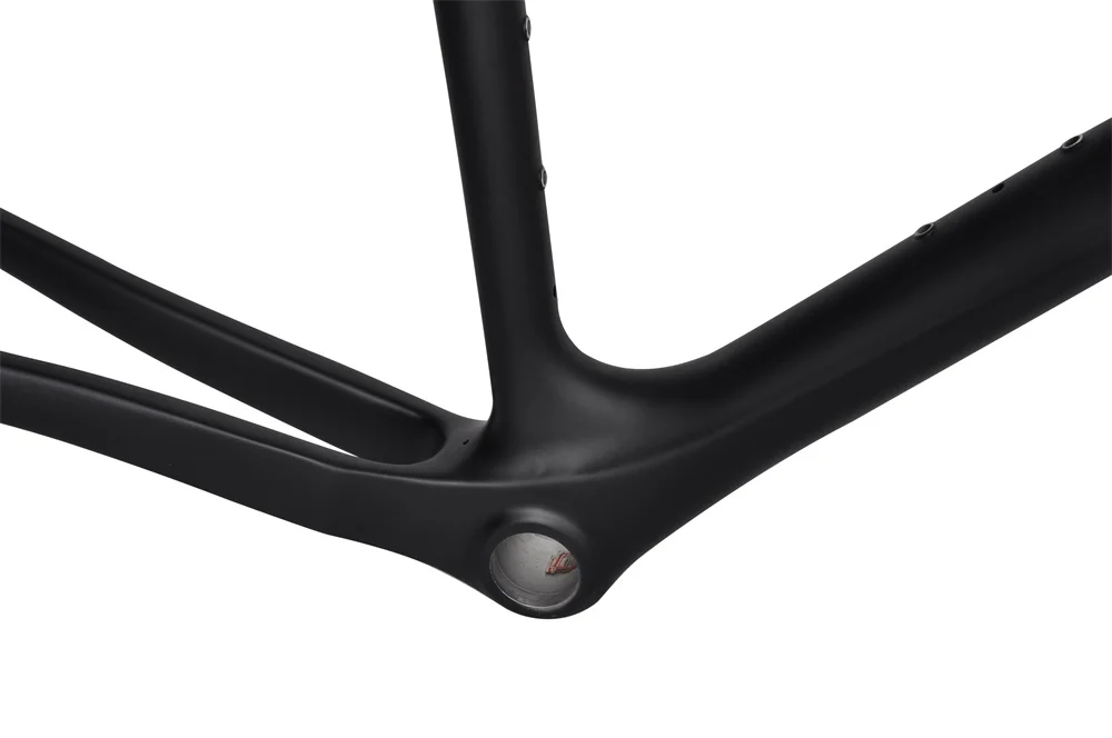 Sale Winice Cyclocross Carbon Fiber Frameset Fork Disc brake Internal Routing BB30 BSA CX Black Matt 4
