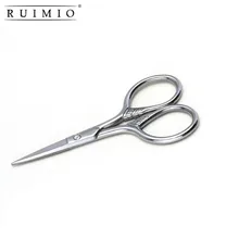 Нержавеющая сталь для мужчин усы обрезать ножницы борода ножницы для лица тела Красота мини небольшой изгиб Лезвия Макияж инструмент ножницы