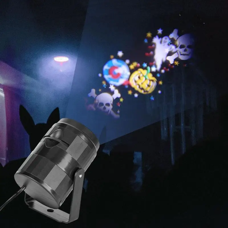 Светодиодный лазерный проектор, лампа для украшения дома и сада