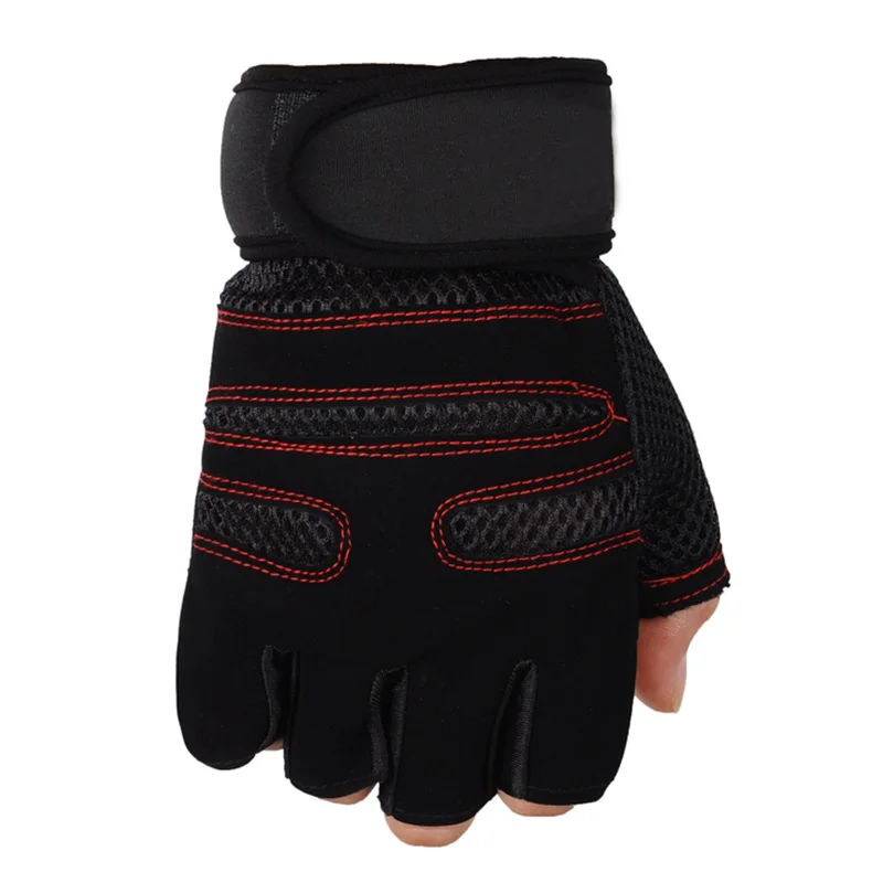 Elastic Gym Gloves Heavyweight Sports Exercise Weight Lifting Gloves Body Building Training Sport Fitness Gloves