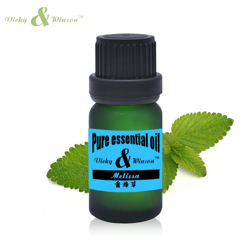 

Vicky&winson Melissa essential oil 10ml pure natural Melissa oils Skin healthy luster Cure eczema Lowering blood pressure VWDF46