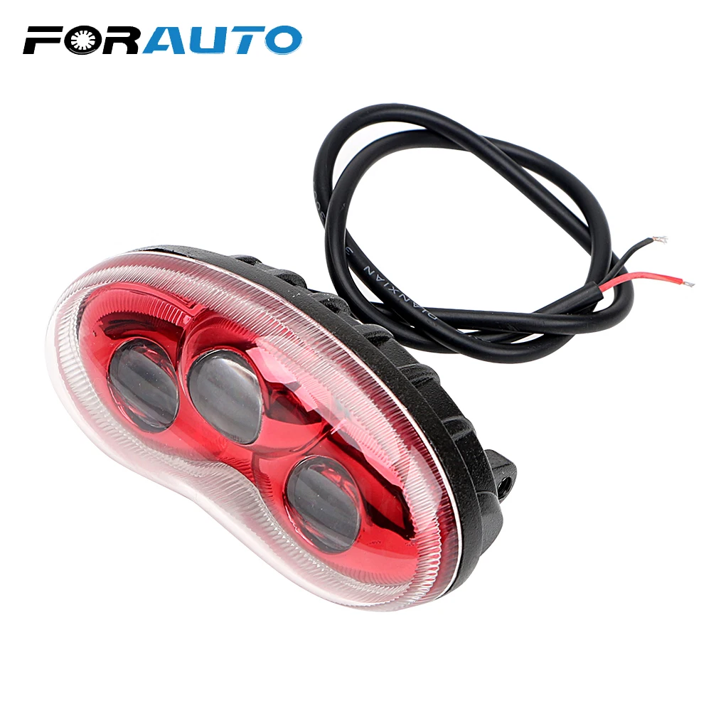 

FORAUTO 3 LEDs Cat Eye Lens Motorcycle Headlight Spotlight 15W Headlamp