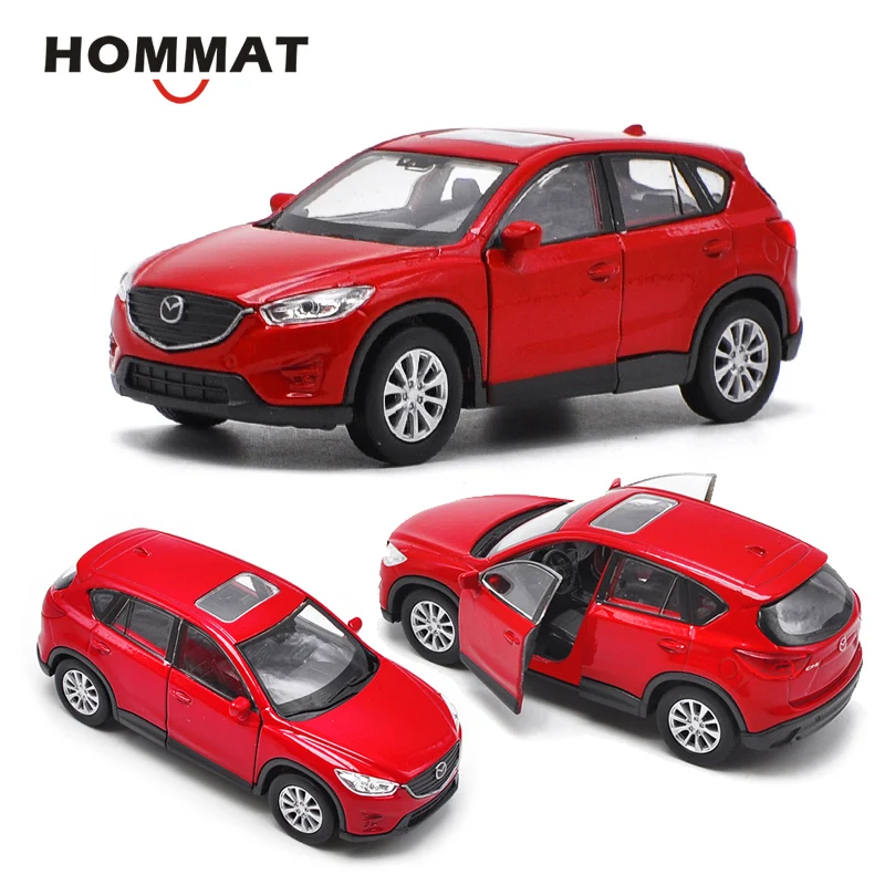 

HOMMAT Simulation 1:36 Scale Mazda CX-5 Off-road SUV Model Car Alloy Diecast Toy Vehicle Car Model Collection Gift For Kids Toys