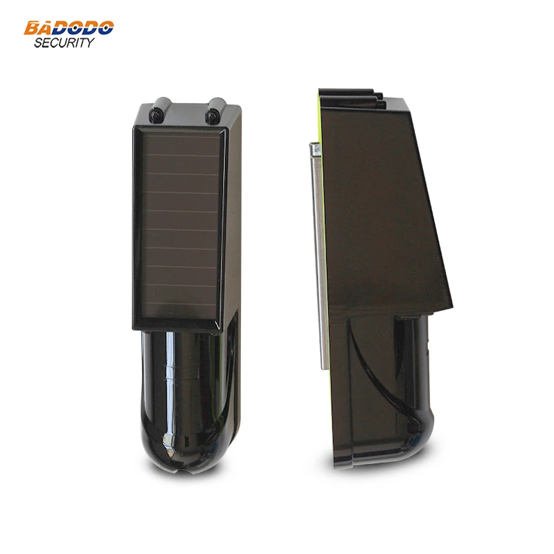

IP66 waterproof Solar powered 433MHz Wireless Infrared Beam Detector sensor 100m distance for GSM WiFi home security alarm