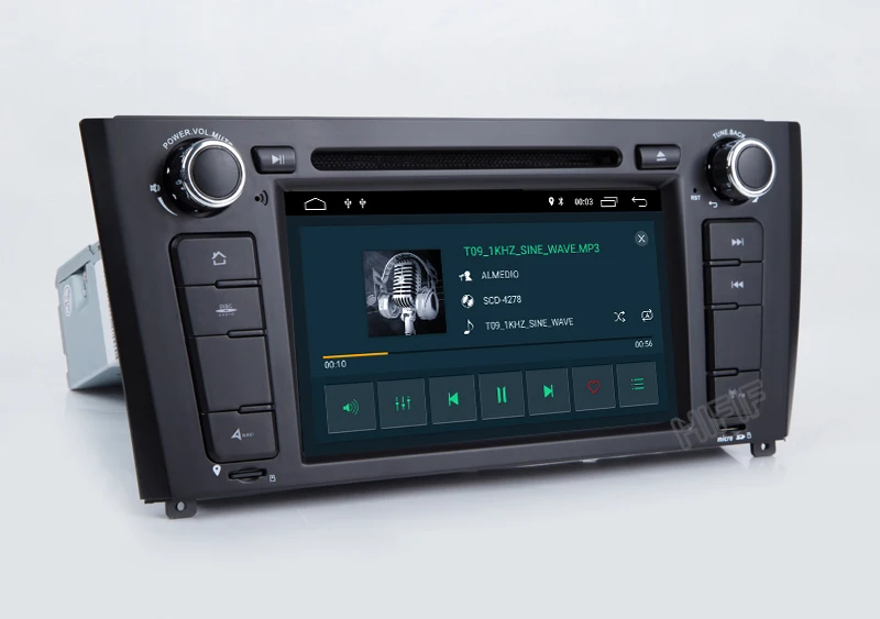 Top HIFIF Android 8.1CAR DVD player FOR BMW 1 SERIES E81 E82 E83 E87 E88 2004-2012 car audio stereo Multimedia GPS 8Core 4GB+32GB 13