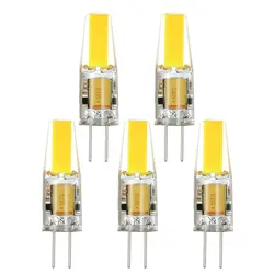 2 W G4 LED COB 12V DC Bi-Pin 전구 2700K, 따뜻한 백색 차가운 백색 6000K 방수 T3 G4 할로겐 20W-25W Led 교체
