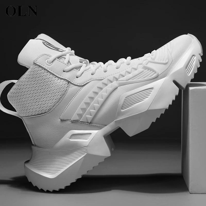 

OLN Men Brand Outdoor Athletic Men Sneakers Superfine fiber Men Running Shoes Outdoor Jogging Super Light Sport Shoes For Men