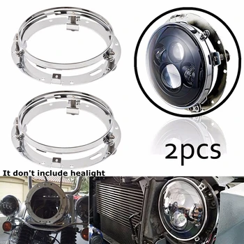 

2PCs Mounting Bracket for 7inch LED Headlight Round Ring