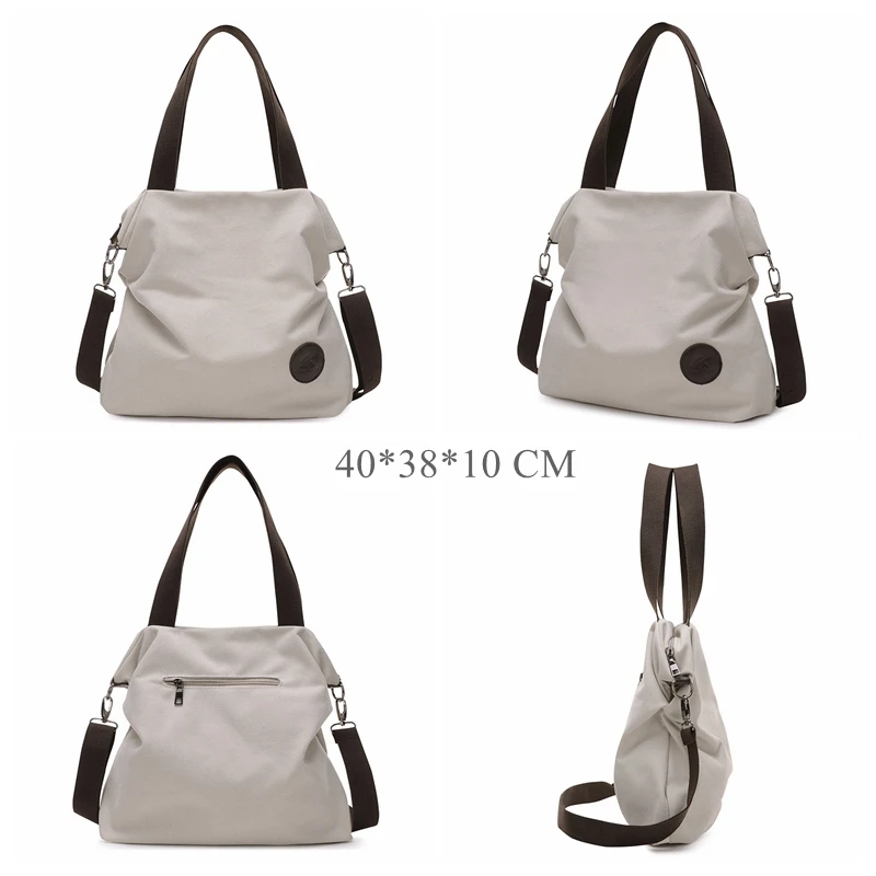 Tanie Koreański moda płótno Crossbody torba dla kobiet pojemna torba torebka dorywczo worek torba na ramię tkanina tornister szkolny dziewczyna