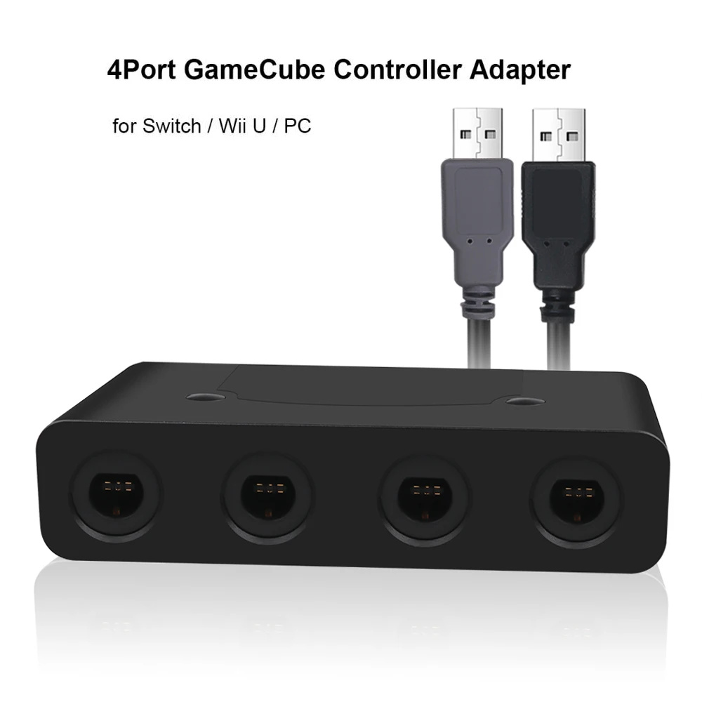 Kebidumei для GameCube для wii 4 порта конвертер для GameCube GC контроллеры USB адаптер конвертер Sup порты дома и турбо