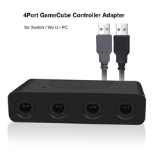 Kebidumei для GameCube для wii 4 порта конвертер для GameCube GC контроллеры USB адаптер конвертер Sup порты дома и турбо