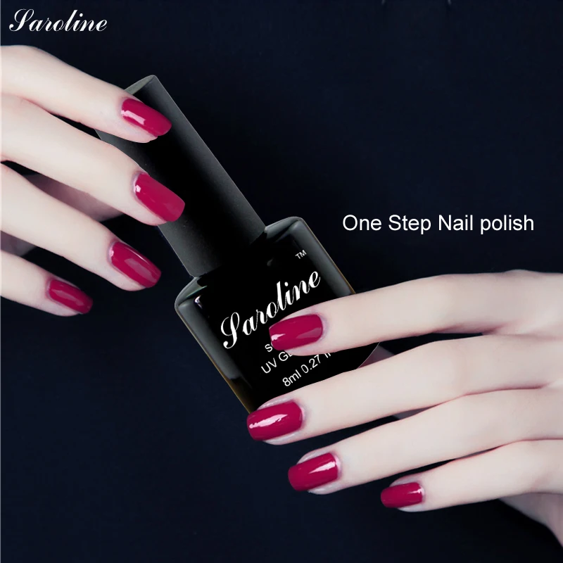 saroline brand Soak Off professional 3in1 Nail Gel Polish 24 lucky