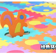 5 шт. настоящий мультяшный EVA коврик-пазл детский коврик для ползания детский коврик игровой коврик-головоломка напольные коврики 30*30*1 см