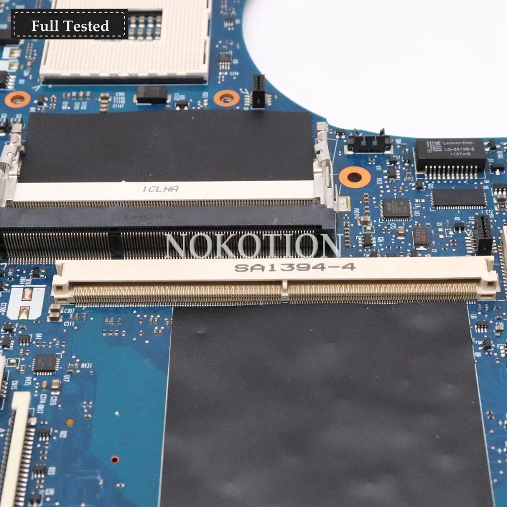 NOKOTION PC اللوحة الأم 652509-001 ل إتش بي EliteBook 8760 W اللوحة المحمول HM76 DDR3 كامل اختبار 100% العمل