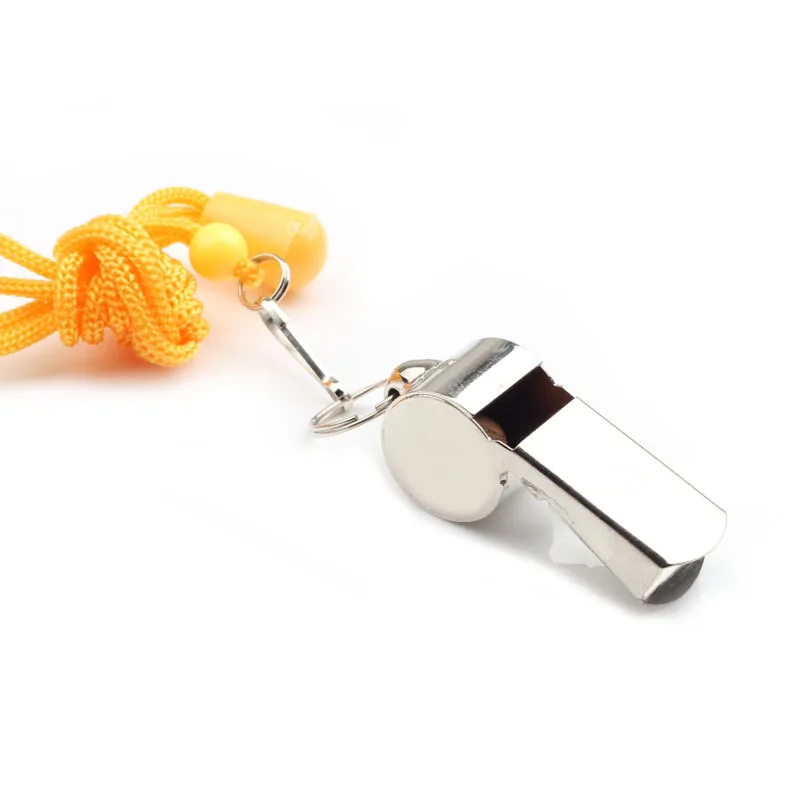 Foreign Trade New Referee Rescue Stainless Steel Whistle Basketball