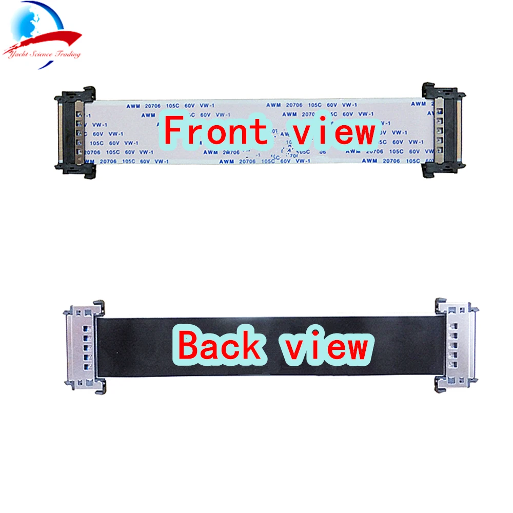 High quality LVDS cable 41 Pin / 51 Pin with Connector FFC FPC Flexible Flat Cable for 4K TV LCD