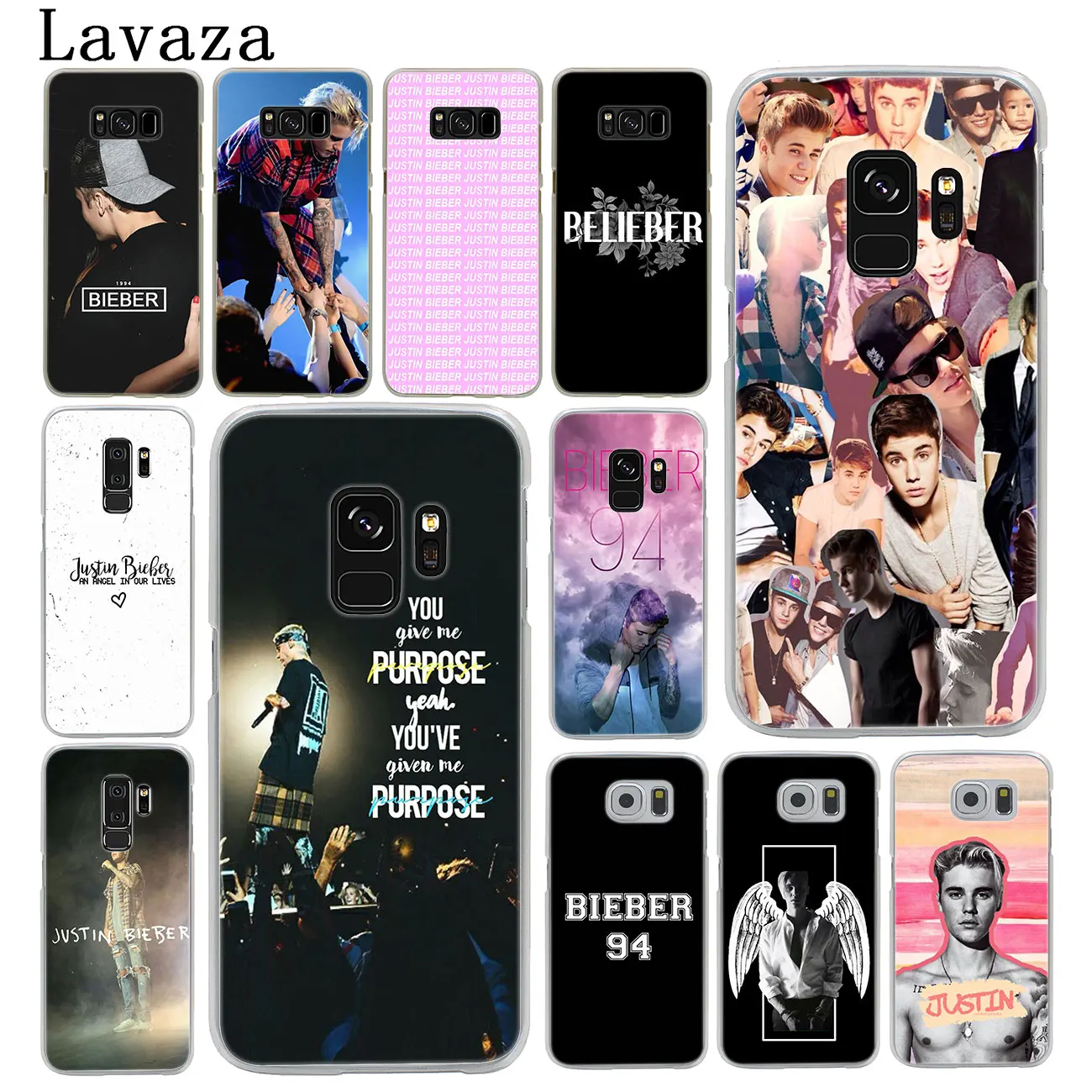 Lavaza Justin Bieber Hard Phone Shell Case for Samsung Galaxy S10 E S10E S8 S9 Plus S6 S7 Edge Back Cover