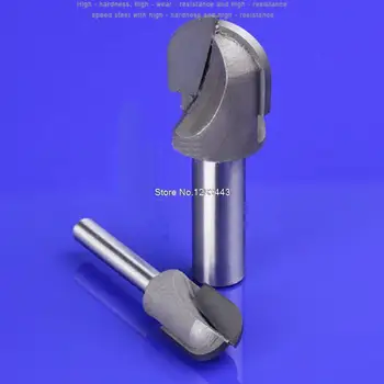 

1/4*5/8(16mm) deep round bottom Woodworking Router Bits Woodworking Milling Cutter For Wood Knives 5557