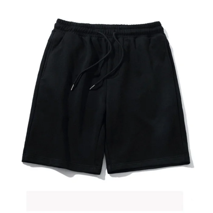 

Dropshipping Solid Men's Shorts cotton Summer Mens Beach Short Cotton Casual Male sports Shorts