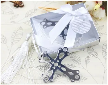 

Cross bookmark for wedding decoration wedding baptism favors and gift for wedding party baby show