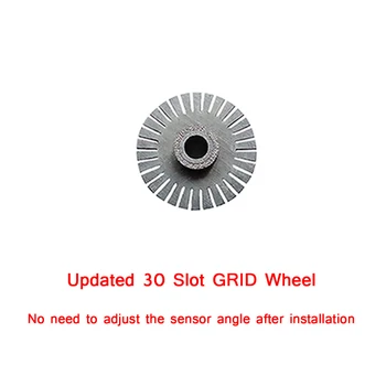 

For Logitech G27 / Driving Force GT Steering Wheels Systems 30 Slot Steering Wheel Optical Encoder 304 Stainless Steel Material