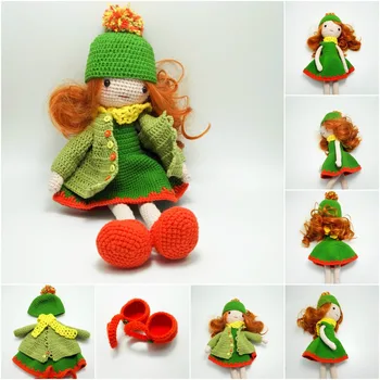 

crochet toys amigurumi mermaid girls doll number WS0079