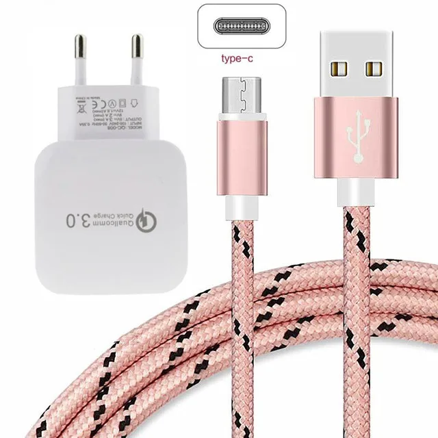 Короткое зарядное устройство 0 2 м/1 м/2 м/3 м длинное USB C QC3.0 Быстрая зарядка для Lenovo