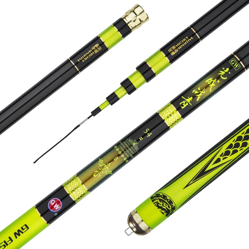 High Acrbon Taiwan Fishing Rod 6.3/7.2/8.1M Superhard Fishing Rod for