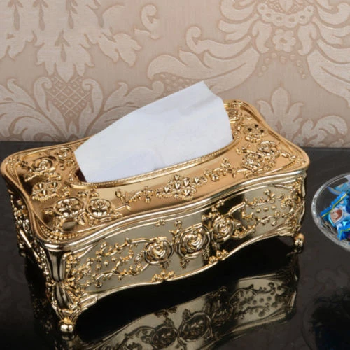  Acrylic European Style Tissue Box Cosmetic Tissue Box Tissue Box Handkerchief Tissue Cage 235x126 X