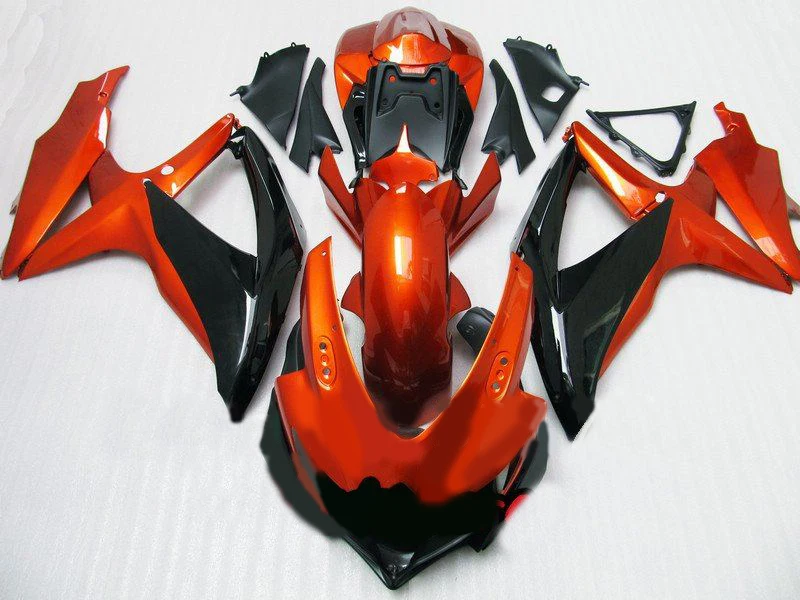 Набор обтекателей мотоцикла для SUZUKI GSXR600 750 K8 08 09 GSXR 600 GSXR750 2008 2009 ABS Топ Красный