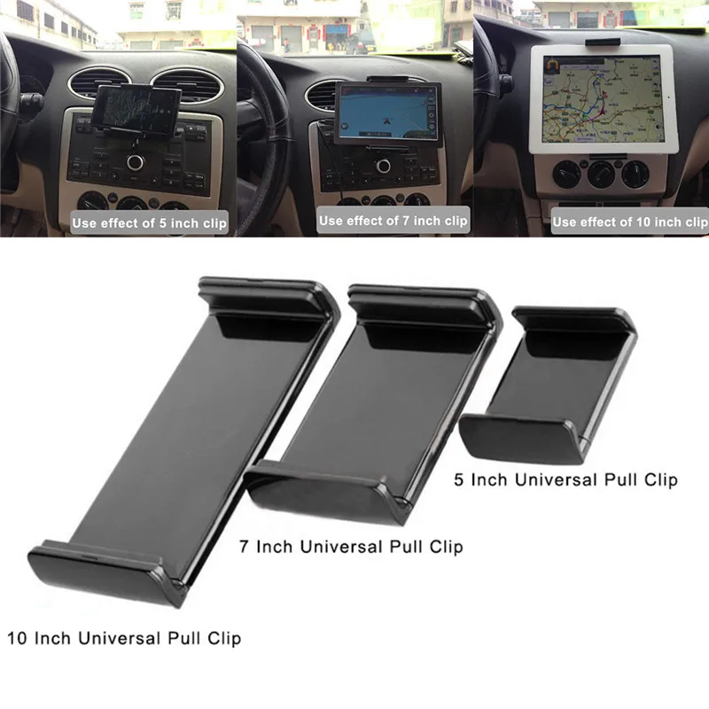 

5 /7 /10 Inch Car CD Slot Pull Clip Phone Stand Car Navigation Phone Holder GPS Holder