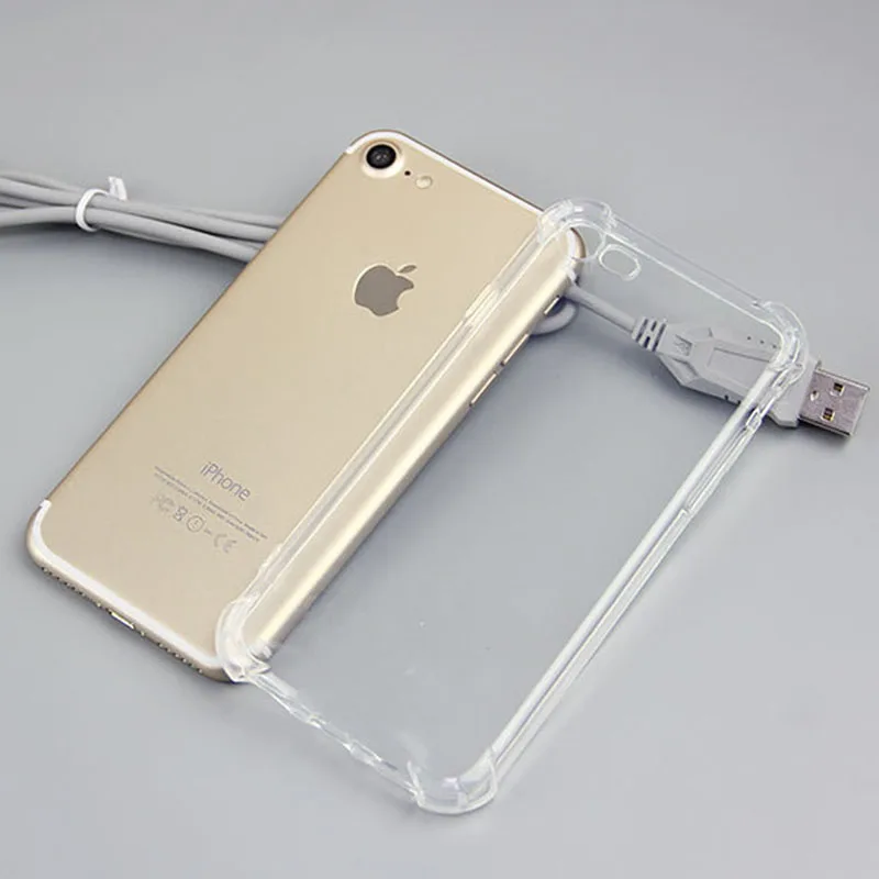 Wangcangli для iphone 6 para o 6S SI caso + Pacote de vidro Temperado Transparente telefone Ultra fino|Бамперы| |