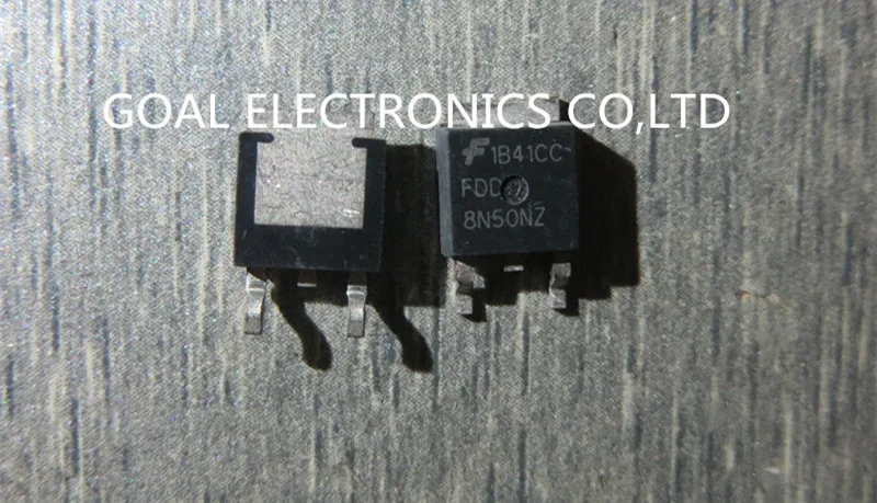 

FDD8N50NZ 8N50 10pcs