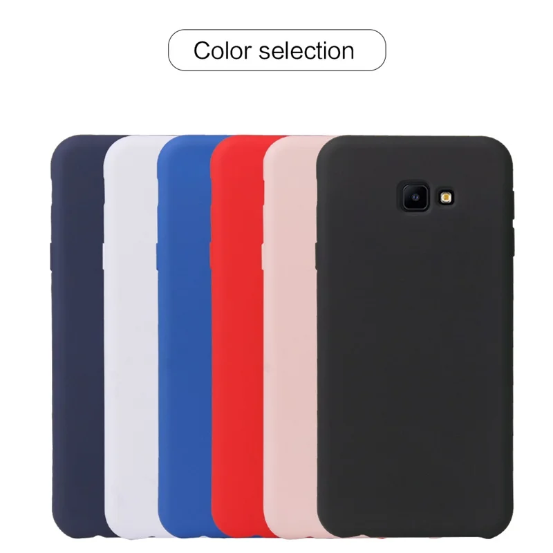 Цена Чехол для samsung Galaxy J4 плюс j415f оригинальная крышка жидкая Резина желе силиконовый чехол для samsung J6 плюс j610f случае kimTHmall