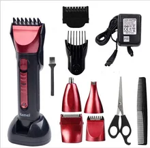 KM-8058 5in1 Men Trimmer Razor Hair Clipper Trimer Electric Shaver Beard Trimmer Nose Styling Tool For Men Cutting Machine