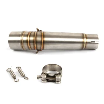 

Motorcycle Exhaust middle pipe for HONDA NC700 NC750 NC 700 NC 750 2012-2017 slip on link pipe