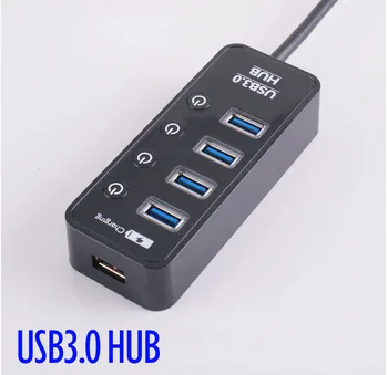 

USB 3.0 HUB Super Speed External 4 Port Usb Hub Splitter with Power Interface for Macbook Air Laptop PC Computer Hubs