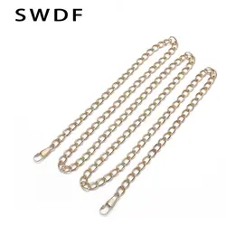 SWDF бренд 2018 модная женская сумка цепь высокого качества светло-Золотая цепь для сумки через плечо сумка Аксессуары для части сумок