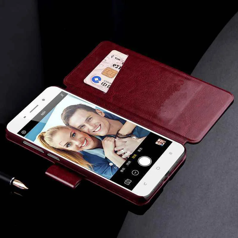 Чехлы для телефонов для Vivo Y71, чехол-книжка из искусственной кожи, чехол-кошелек для Vivo Y71 Y81 Y97 V11i Y83 V11 Pro, чехол со слотом для карт